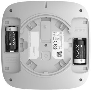 Бездротовий адресний пожежний сповіщувач точковий димовий Ajax EN54 FireProtect (Smoke) Jeweller White