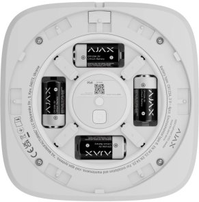 Бездротовий адресний пожежний оповіщувач світловий Ajax EN54 FireProtect (VAD) Jeweller White