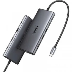 Фото: USB-хаб UGREEN CM639 Grey (45520) № 3 | KTC