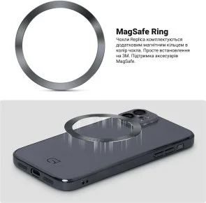 Фото: Чохол ArmorStandart for Apple iPhone 11 - Replica MagSafe Black (ARM76168) № 4 | KTC