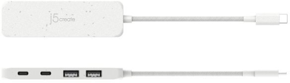  USB-хаб J5create JCH342EW-N White