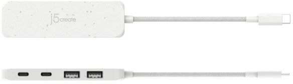 Фото: USB-хаб J5create JCH342EW-N White № 3 | KTC