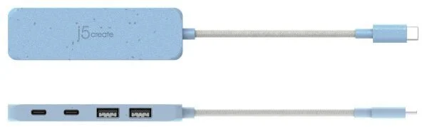 Фото: USB-хаб J5create JCH342EC-N Blue № 4 | KTC