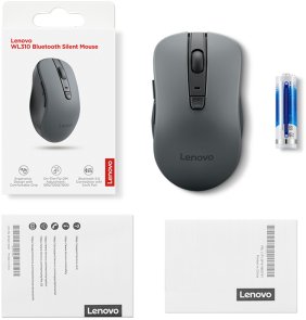 Миша Lenovo WL310 Silent Wireless Grey (GY51Q65621)
