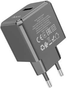 Зарядний пристрій Hoco CS11A Ocean 2.1A Black (6942007603546)