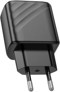 Зарядний пристрій Hoco CS21A Rich QC3.0 18W Black (6942007609883)
