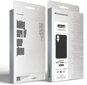 Фото: Чохол ArmorStandart for Samsung S25 Edge 5G - ICON2 MagCase Black (ARM88091) № 2 | KTC