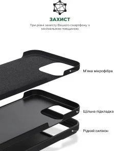 Фото: Чохол ArmorStandart for Apple iPhone 14 - ICON2 MagSafe Midnight (ARM68389) № 6 | KTC