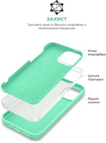Фото: Чохол ArmorStandart for Apple iPhone 14 Pro - ICON2 Case Succulent (ARM63599) № 6 | KTC