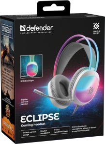 Гарнітура накладна Defender Eclipse, White ( Gaming )