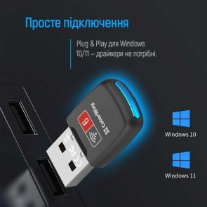 Wi-Fi адаптер ColorWay CW-AD-W1