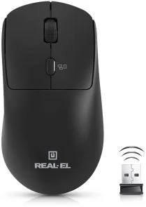 Фото: Миша Real-EL RM-317W Wireless Black (EL123200052) № 2 | KTC