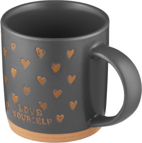 Чашка Ardesto Alda 365ml Gray (AR3496)