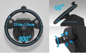 Кермо Hori Farming Control System for Farming Simulator Black (810050912211)