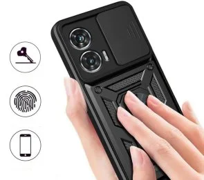 Фото: Чохол BeCover for Motorola Moto G85 - Military Black (712163) № 2 | KTC