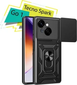 Фото: Чохол BeCover for Tecno Spark Go 1 KL4 - Military Black (713073) № 3 | KTC