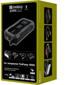 Фото: Бустер Sandberg Car Jumpstarter TirePump 10000mA with flashlight № 8 | KTC