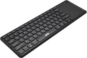 Клавіатура 2E KT100 78key ENG/UKR Wireless Black (2E-KT100WB_UA)