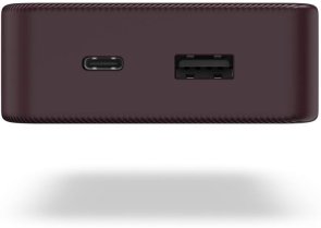 Батарея універсальна Hama Colour 20 20000mAh Plum (201715)