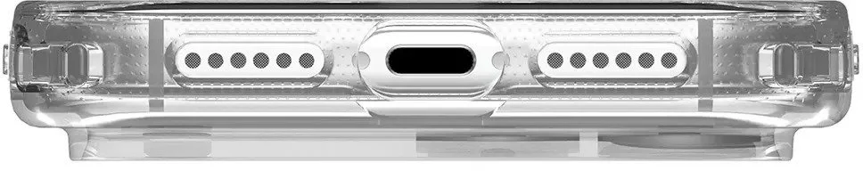 Фото: Чохол UAG for Apple iPhone 17 Pro Max - Plyo MagSafe Ice/Silver (114530114333) № 4 | KTC