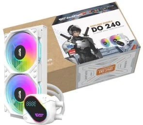 Фото: Система рідинного охолодження DARKFLASH Explore DO240 White (DO240 WHITE) № 5 | KTC