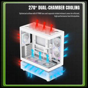 Корпус Gamemax N80 White with window (N80 WH)