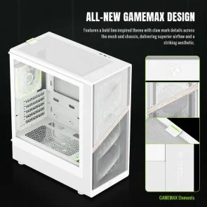 Фото: Корпус Gamemax Aeris 330 MW White with window (AERIS 330 MW) № 10 | KTC
