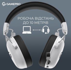 Гарнітура GamePro Asgard Skald White (HSW160W)