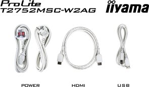 Монітор iiyama T2752MSC-W1AG White