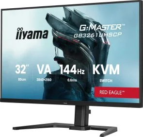 Фото: Монітор iiyama G-Master GB3261UHSCP-B1 - 31.5" VA / 3840×2160 / 144 Гц / AMD FreeSync Premium, Adaptive Sync / Pivot / HAS № 3 | KTC