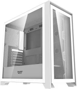 Фото: Корпус DARKFLASH DRX90 GLASS White with window (DRX90 GLASS WHITE) № 2 | KTC