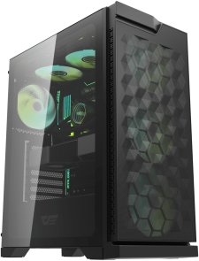 Корпус DARKFLASH DK361 Black with window (DK361 BLACK)