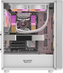 Корпус DARKFLASH DK360 White with window (DK360 WHITE)