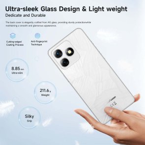 Смартфон Ulefone Note 18 Pro 6/256GB Lustrous Black (6975326667364)