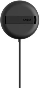 Фото: Бездротовий зарядний пристрій Belkin UltraCharge Magnetic Kickstand 15W Black (WIA011HQBK) № 6 | KTC