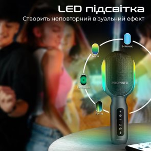 Мікрофон Promate Vocalmic, Black