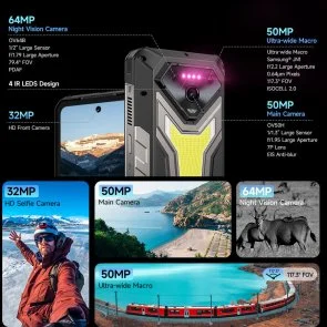 Фото: Смартфон Ulefone Armor 34 Pro+ 16/512GB Pulse Black (6975326661034) № 10 | KTC