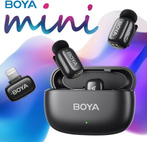 Радіосистема BOYA mini-12 Type-C/Lightning Black