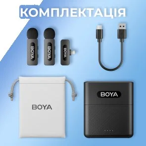 Фото: Радіосистема BOYA BY-V3 Lightning Black № 17 | KTC