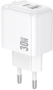 Фото: Зарядний пристрій BOROFONE BAS45A Potential PD QC3.0 30W White (6941991113871) № 3 | KTC