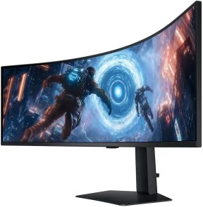 Фото: Монітор Samsung Odyssey G9 G91F LS49FG916EIXUA Black - 49" VA / 5120x1440 / 144 Гц / AMD FreeSync Premium Pro / HAS № 5 | KTC
