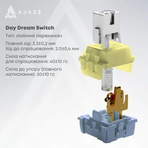 Фото: Клавіатура Ajazz AK820 Max Plus Daydream Switch RGB WL/BT/USB Black (AK820MAX-DD-BGY) № 8 | KTC
