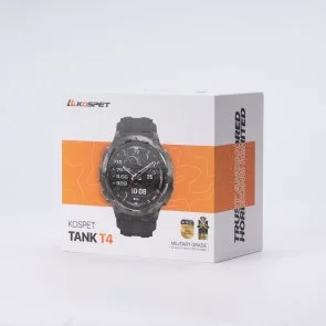Фото: Смарт годинник KOSPET TANK T4 Black № 7 | KTC