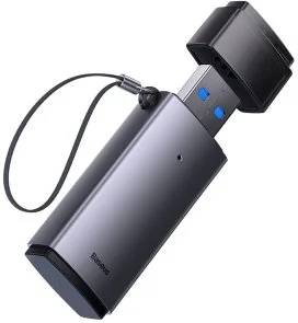 Фото: Кардрідер Baseus Lite Series Card Reader Grey (WKQX060013) № 2 | KTC
