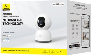 Камера Baseus Security P1 Series Indoor 3MP OS White (S0TV002132)