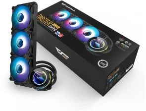 Фото: Система рідинного охолодження DARKFLASH DX360 V2.6 Black (DX360 V2.6 BK) № 5 | KTC