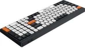 Клавіатура, OfficePro SK985BO WL/BT, Black/White