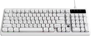 Фото: Клавіатура Ajazz AF98 USB White (AF98-W) № 2 | KTC