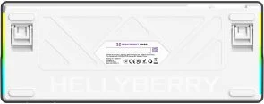 Фото: Клавіатура Hator Hellyberry HK60 Mechanical Linear USB White/Violet (HK60 White-Violet) № 5 | KTC