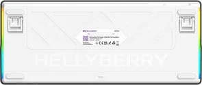 Фото: Клавіатура Hator Hellyberry HK75 Mechanical Linear USB White/Violet (HK75 White Violet) № 7 | KTC